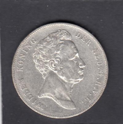 Beschrijving: 2 1/2 Gulden WILLEM I 
